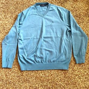 NAUTICA LIGHT BLUE SWEATER XL BRAND NEW NEVER WORN